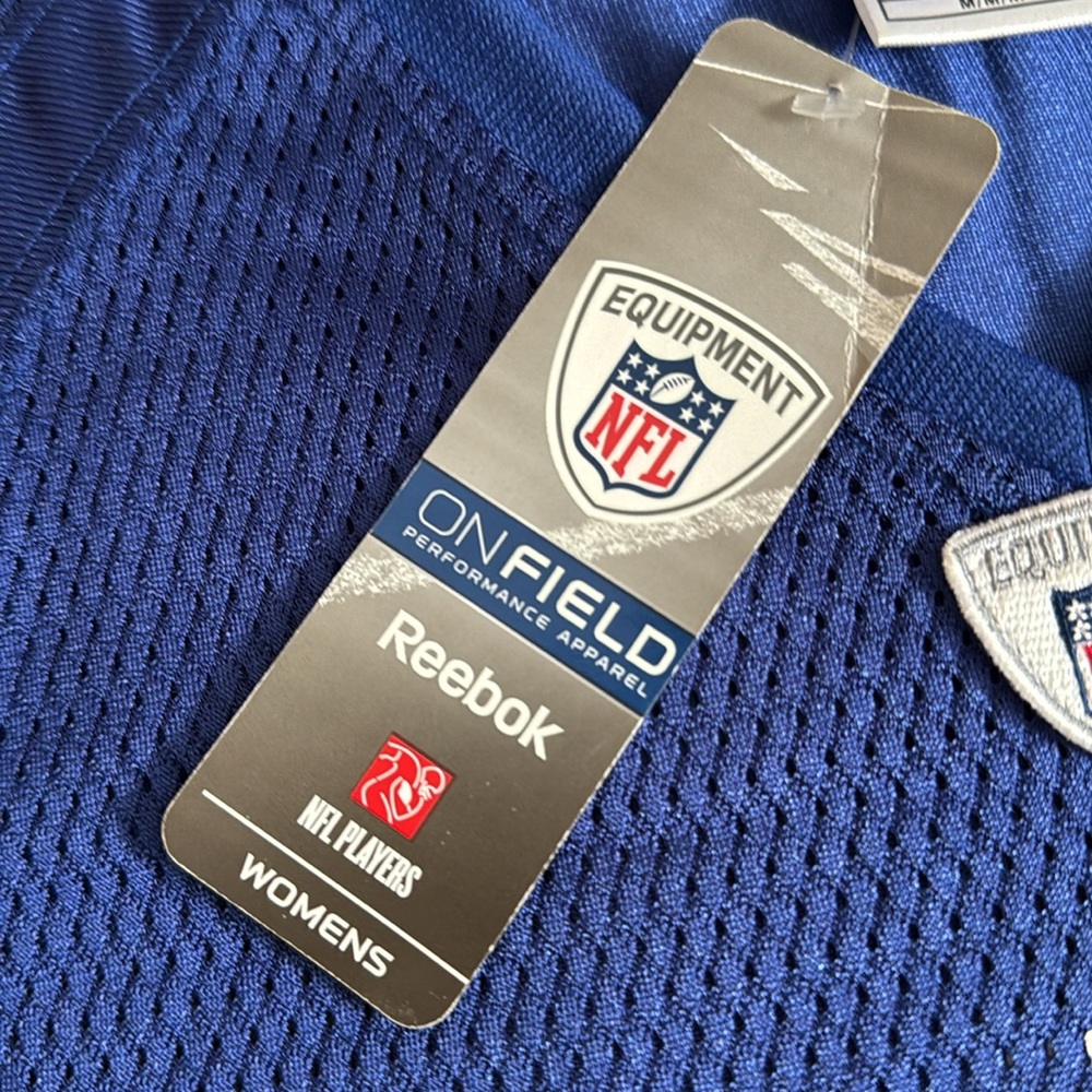 NEW New York Giants NFL football jersey womens medium #85 Ballard NWT REEBOK - Picture 2 of 6